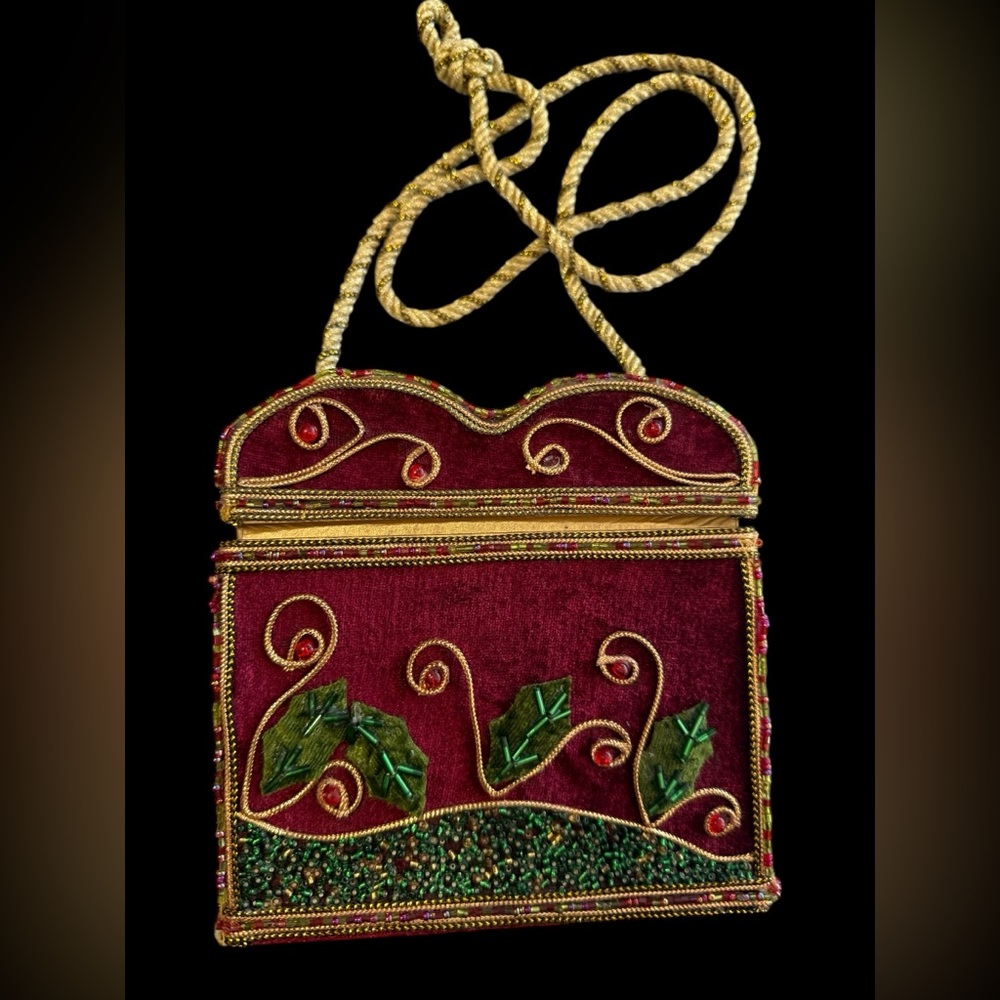 Mary Francis Beaded  Zoo Box Crossbody Purse Rare HTF Adorable Unique Designer - Picture 5 of 6